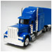 US Truck Peterbilt Sattelauflieger blau