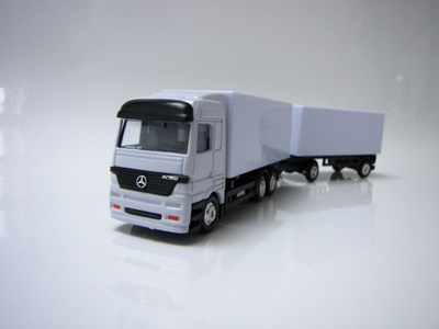 Mercedes Actros Hngerzug Gliederzug Rohling 1:87